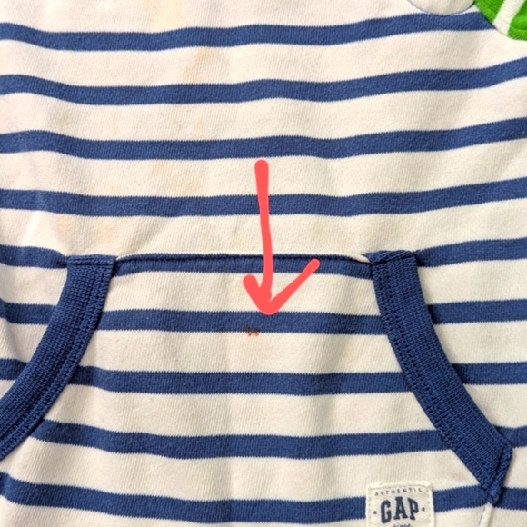 🎈Baby Gap (12-18 Months) One Piece Footless Romper/Pyjamas With Snaps - Picture 6 of 14